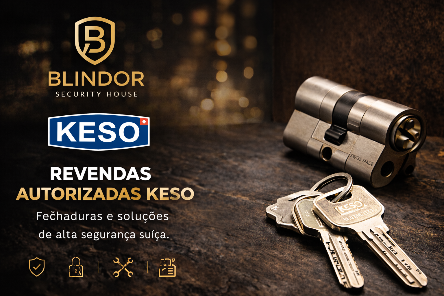 Revenda autorizada KESO e segurança de qualidade